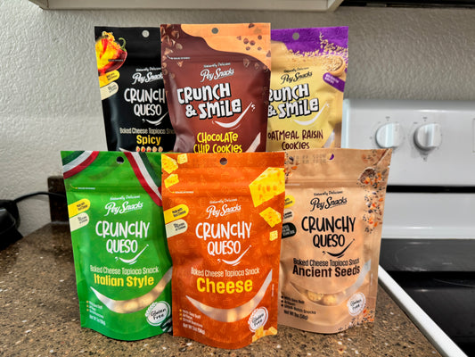 Mixed Cheese Snacks & Cookie Variety Pack - Gluten-Free 6-Pack